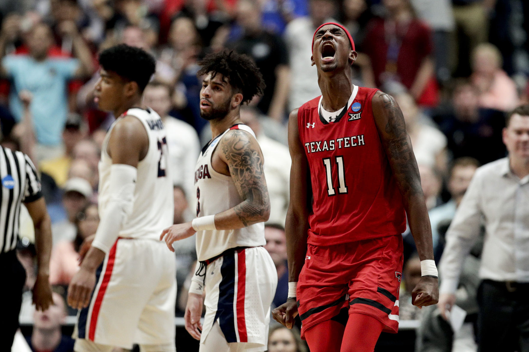 NCAA Texas Tech Gonzaga Basketball